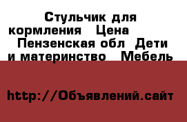 Стульчик для кормления › Цена ­ 1 000 - Пензенская обл. Дети и материнство » Мебель   